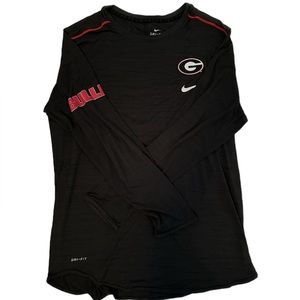 Nike Dri-fit Georgia Bulldogs Long Sleeve